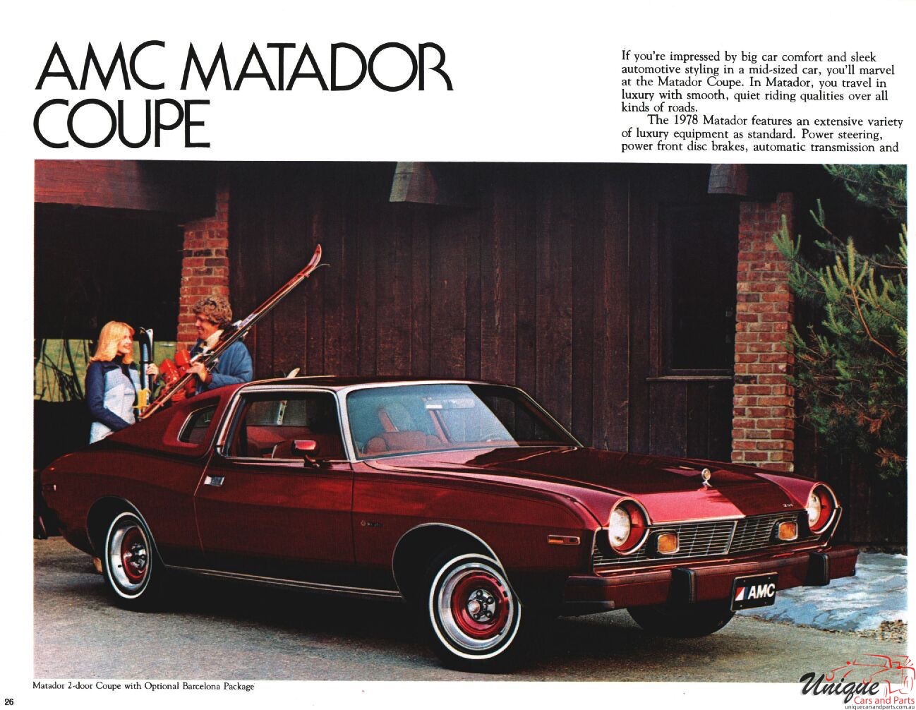 1978 AMC Range Brochure Page 23
